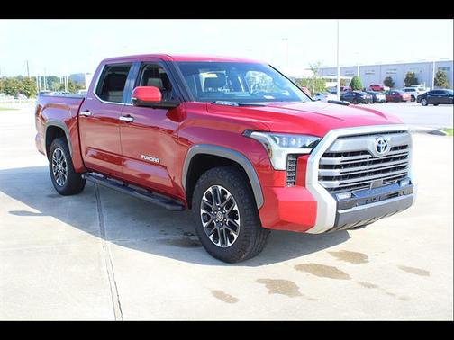 Supersonic Red 2022 Toyota Tundra Hybrid Limited