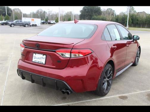Ruby Flare Pearl 2024 Toyota Corolla SE