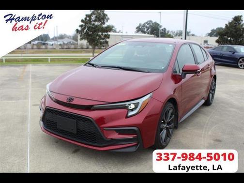 Ruby Flare Pearl 2024 Toyota Corolla SE