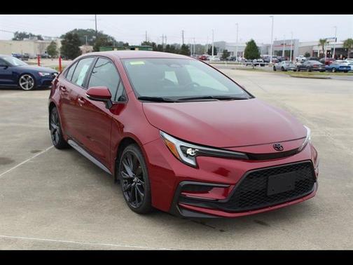 Ruby Flare Pearl 2024 Toyota Corolla SE