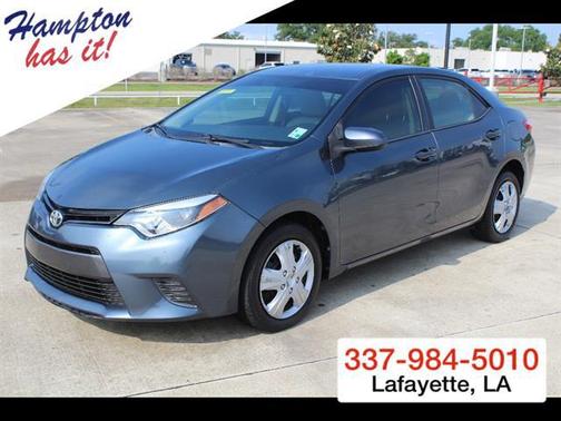 Slate Metallic 2016 Toyota Corolla L