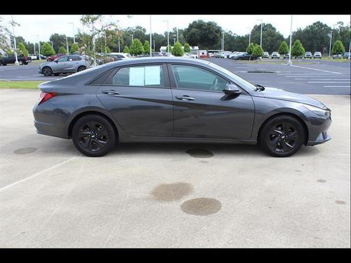 Portofino Gray 2021 Hyundai ELANTRA SEL