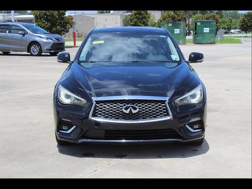 Black Obsidian 2021 INFINITI Q50 3.0t LUXE