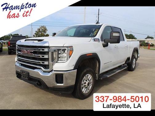 Summit White 2023 GMC Sierra 2500 SLE Truck