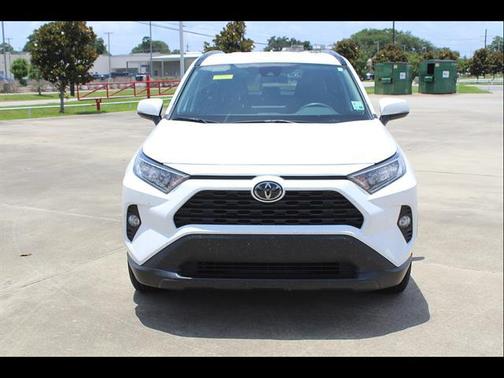 Super White 2021 Toyota RAV4 XLE