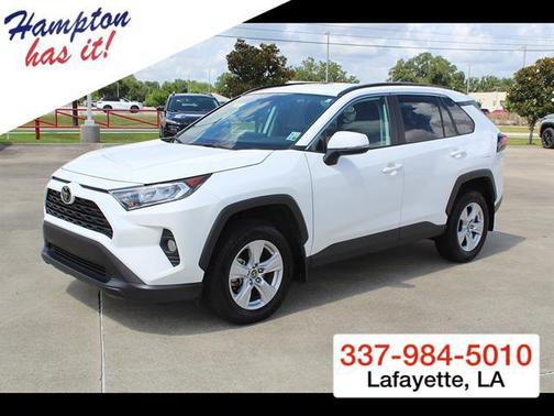 Super White 2021 Toyota RAV4 XLE