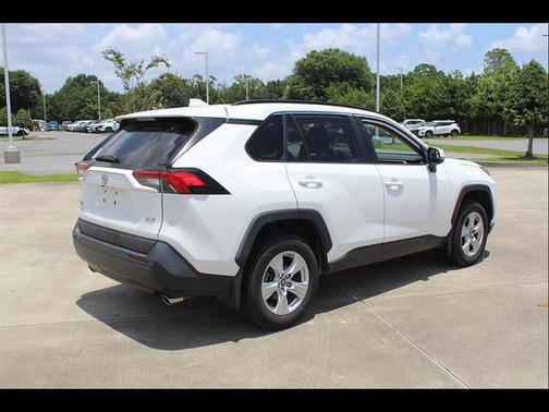 Super White 2021 Toyota RAV4 XLE