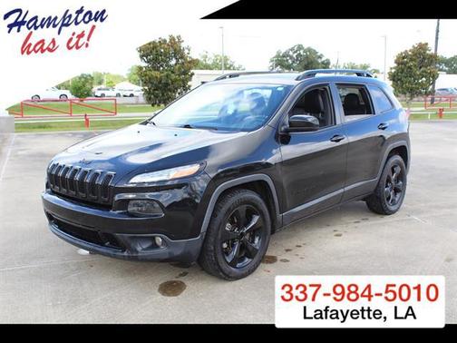 Diamond Black Crystal Pearlcoat 2018 Jeep Cherokee Limited