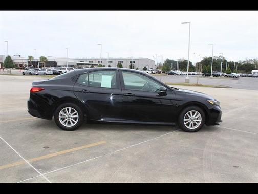 Midnight Black Metallic 2025 Toyota Camry LE