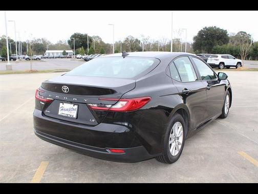 Midnight Black Metallic 2025 Toyota Camry LE
