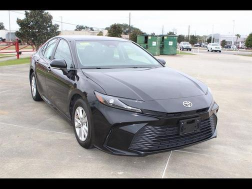Midnight Black Metallic 2025 Toyota Camry LE