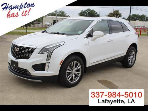Crystal White Tricoat 2021 Cadillac XT5 Premium Luxury