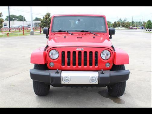 Firecracker Red Clear Coat 2015 Jeep Wrangler Unlimited Sahara