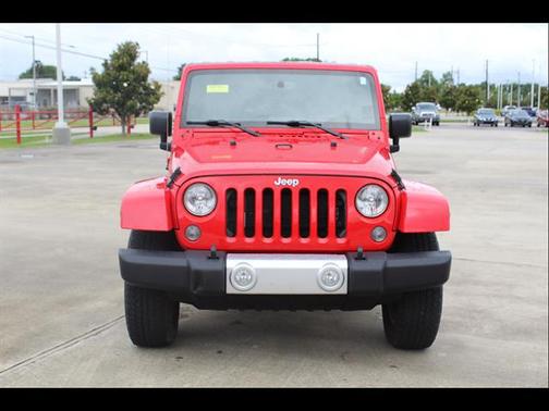 Firecracker Red Clear Coat 2015 Jeep Wrangler Unlimited Sahara