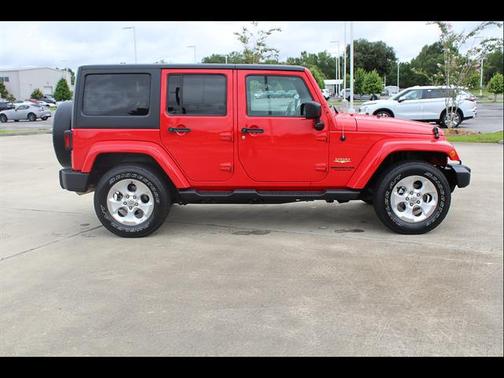 Firecracker Red Clear Coat 2015 Jeep Wrangler Unlimited Sahara