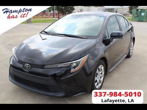 Midnight Black Metallic 2024 Toyota Corolla LE