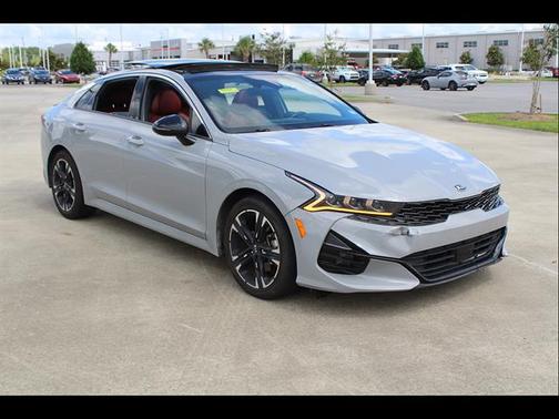 Wolf Gray 2021 Kia K5 GT-Line