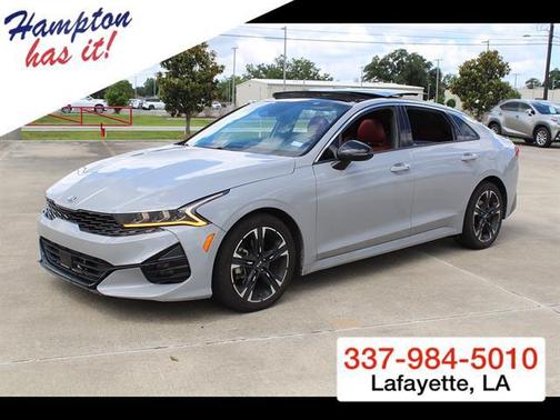 Wolf Gray 2021 Kia K5 GT-Line