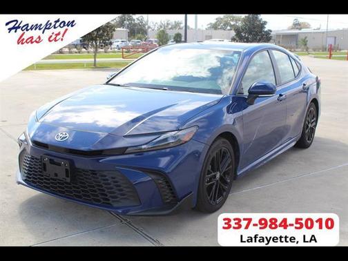 Reservoir Blue 2025 Toyota Camry SE