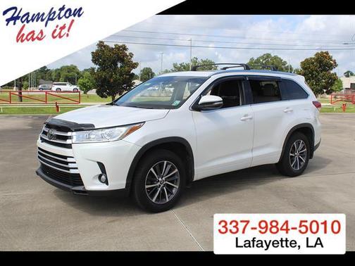 Blizzard Pearl 2017 Toyota Highlander XLE