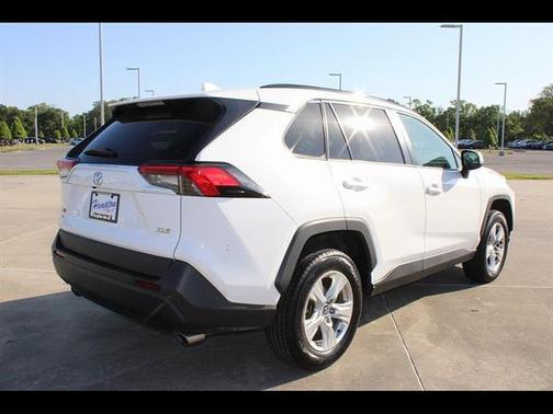 Super White 2021 Toyota RAV4 XLE