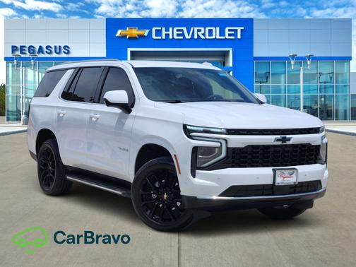 Summit White 2025 Chevrolet Tahoe LS