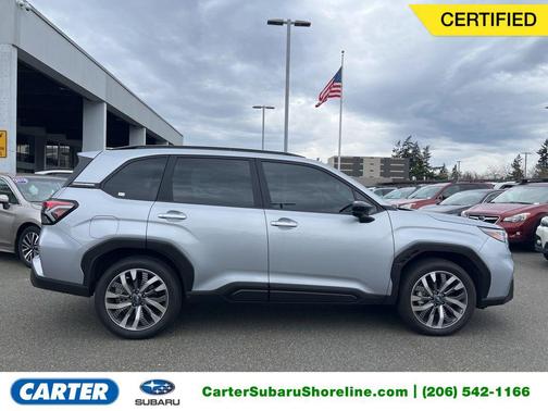 Ice Silver Metallic 2025 Subaru Forester Touring