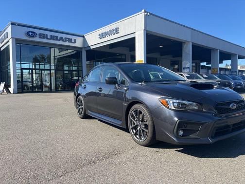 Dark Gray Metallic 2018 Subaru WRX Limited