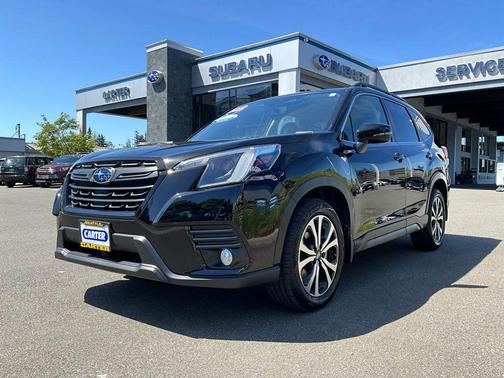 Crystal Black Silica 2023 Subaru Forester Limited