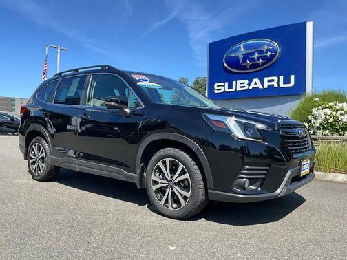 Crystal Black Silica 2023 Subaru Forester Limited