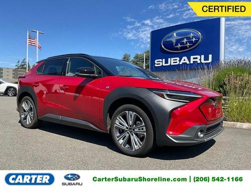 Elemental Red Pearl 2023 Subaru Solterra Touring