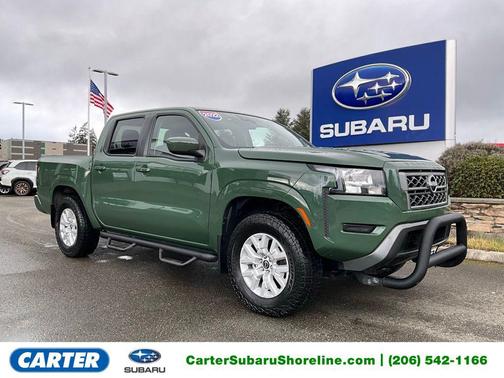 Tactical Green Metallic 2022 Nissan Frontier SV