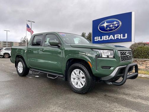 Tactical Green Metallic 2022 Nissan Frontier SV