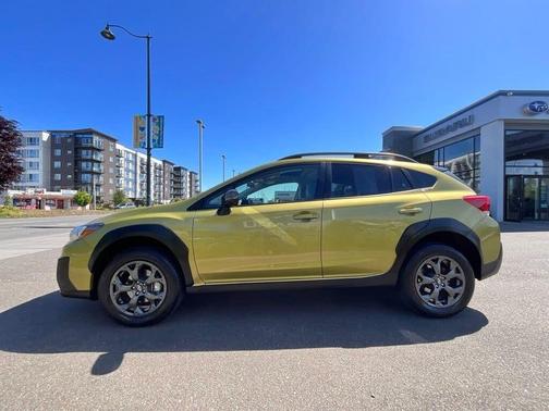 Plasma Yellow Pearl 2022 Subaru Crosstrek Sport