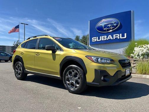 Plasma Yellow Pearl 2022 Subaru Crosstrek Sport
