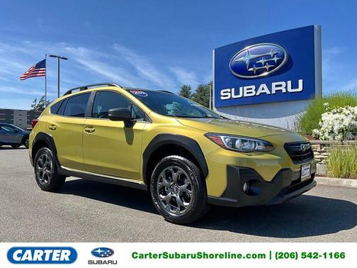 Plasma Yellow Pearl 2022 Subaru Crosstrek Sport