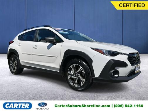 Crystal White Pearl 2025 Subaru Crosstrek Premium