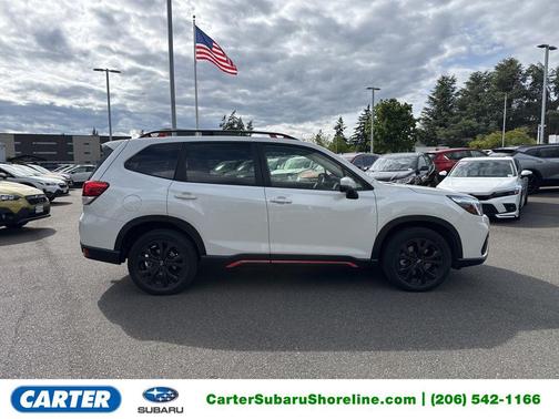 Crystal White Pearl 2019 Subaru Forester Sport