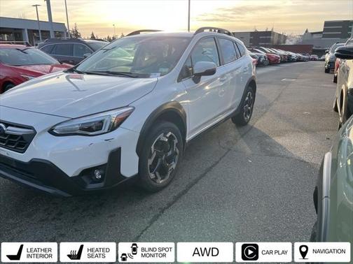 Crystal White Pearl 2021 Subaru Crosstrek Limited