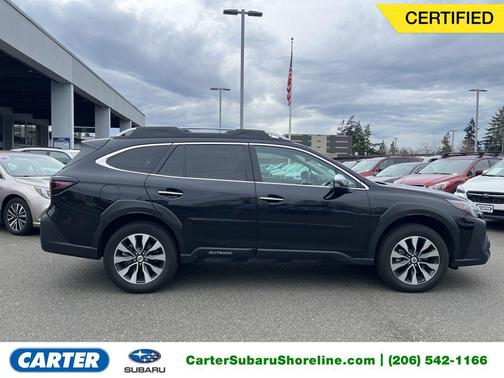 Crystal Black Silica 2024 Subaru Outback Touring XT