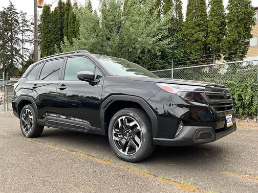 Crystal Black Silica 2026 Subaru Forester Hybrid Limited