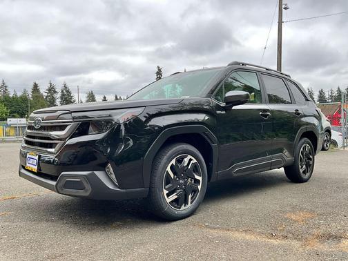 Crystal Black Silica 2026 Subaru Forester Hybrid Limited
