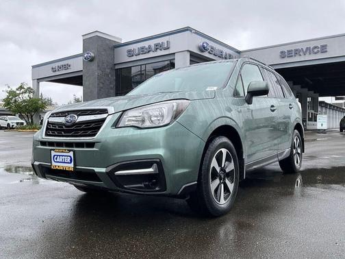 Jasmine Green Metallic 2018 Subaru Forester 2.5i Premium