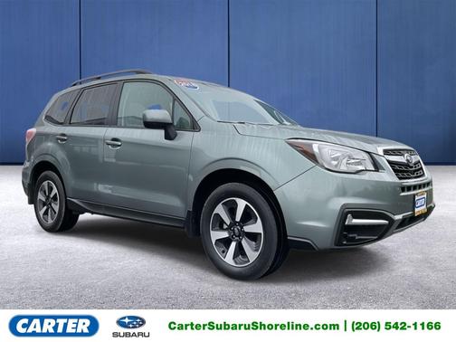 Jasmine Green Metallic 2018 Subaru Forester 2.5i Premium