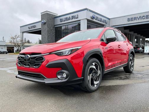 Pure Red 2026 Subaru Crosstrek Hybrid Base