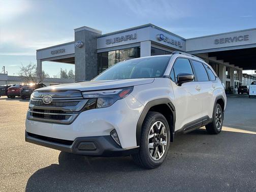 Crystal White Pearl 2026 Subaru Forester Premium