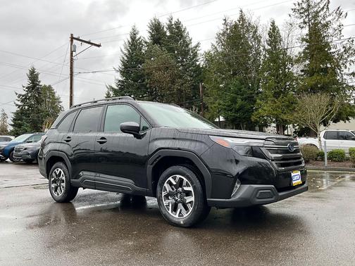 Crystal Black Silica 2026 Subaru Forester Premium