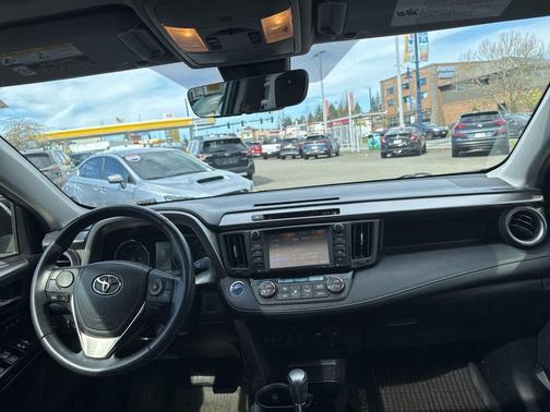 Magnetic Gray Metallic 2017 Toyota RAV4 Hybrid Limited