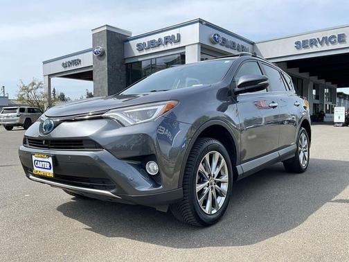 Magnetic Gray Metallic 2017 Toyota RAV4 Hybrid Limited