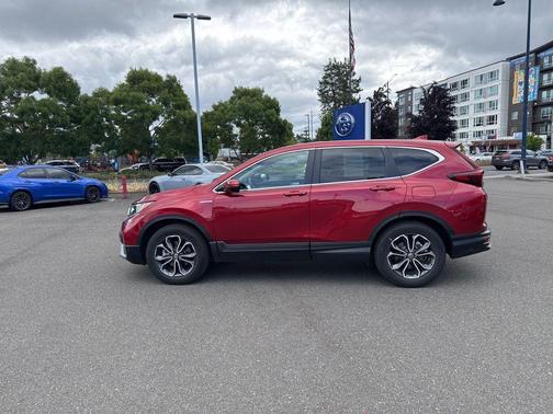 Radiant Red Metallic 2021 Honda CR-V Hybrid EX